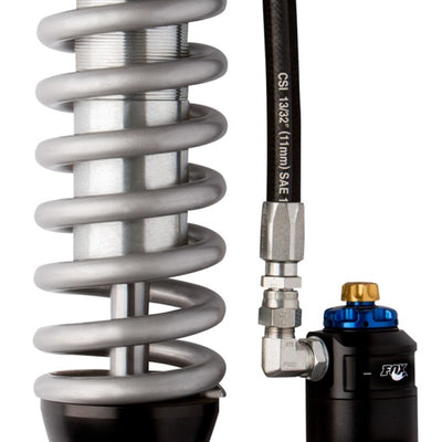 Fox 10-14 Toyota FJ Cruiser 2.5 Factory Series 4.8in. R/R Coilover Set w/DSC Adj / 0-2in. Lift - Blk