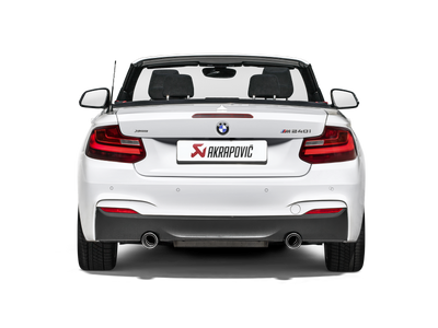 Akrapovic 16-17 BMW M240i (F22 F23) Evolution Line Cat Back (SS) w/ Carbon Tips (Req. Link Pipe)