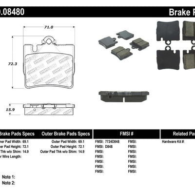 StopTech Performance Brake Pads