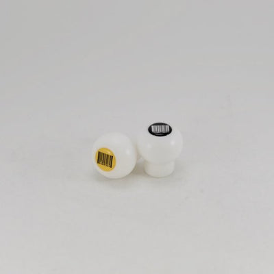 Kartboy Subaru Knuckleball Shift Knob - 6-Speed - White Delrin
