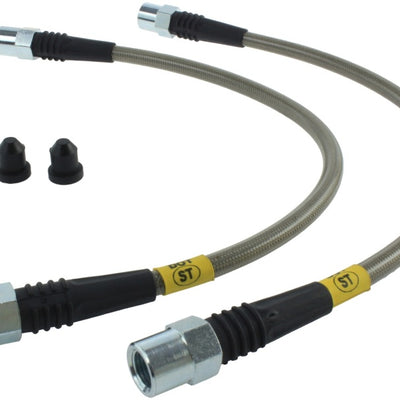 StopTech 09-11 Audi A6 Quattro / 07-11 S6 Front Stainless Steel Brake Line Kit