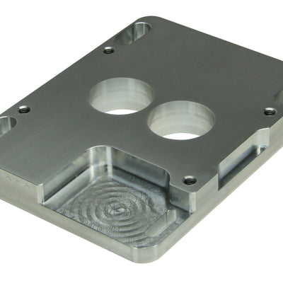 Moroso 4412 2BBL to 4150/4160 Carburetor Adapter - 1in - Billet Aluminum