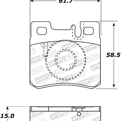 StopTech Street Brake Pads
