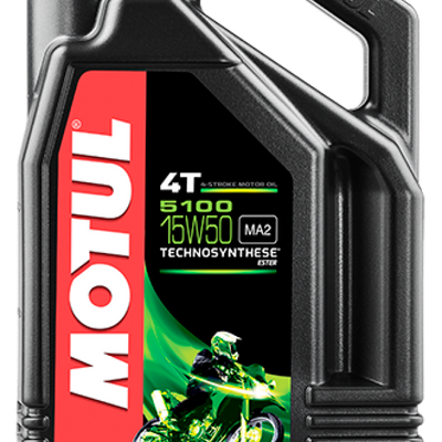 Motul 4L 5100 4-Stroke Engine Oil 15W50 4T