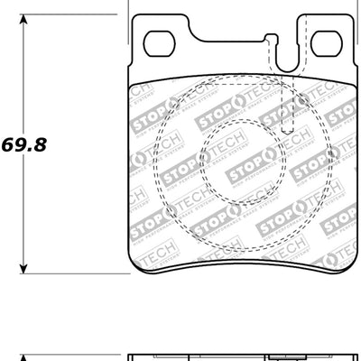 StopTech Street Touring Brake Pads