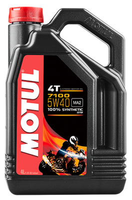 Motul 4L 7100 Synthetic Motor Oil 5W40 4T