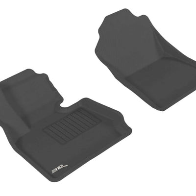 3D MAXpider 2011-2018 BMW X3/X4 F25/F26 Kagu 1st Row Floormat - Black