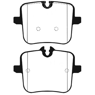 EBC 2018+ BMW M5 4.4TT (F90) Redstuff Rear Brake Pads