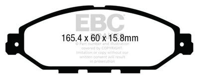 EBC 2015+ Nissan Murano 3.5L Redstuff Front Brake Pads