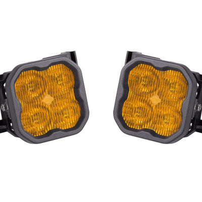 Diode Dynamics SS3 Max Type X Kit ABL - Yellow SAE Fog