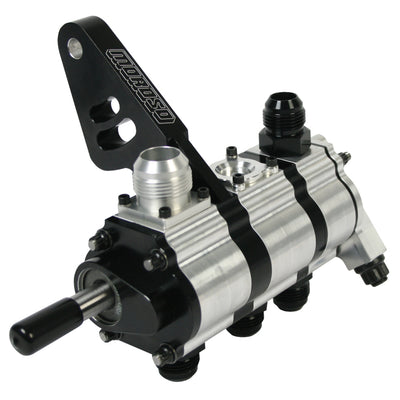 Moroso T3 Series Dragster 3 Stage Dry Sump Oil Pump - Tri-Lobe - Left Side - 1.200 Pressure