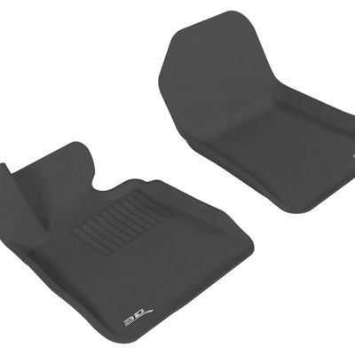 3D MAXpider 2007-2013 BMW 3 Series E93 Kagu 1st Row Floormat - Black