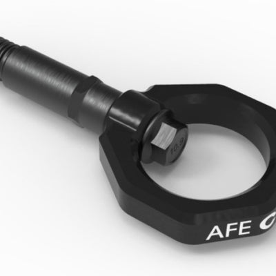 aFe Control Rear Tow Hook Black 20-21 Toyota GR Supra (A90)