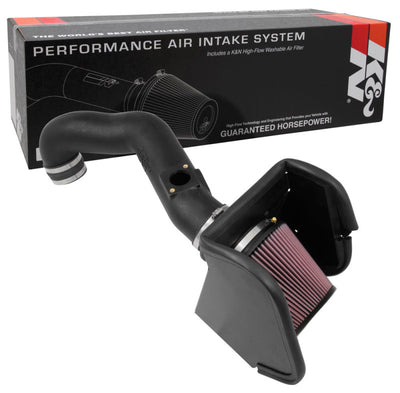 K&N 16-17 Nissan Titan XD V8-5.0L DSL 63 Series AirCharger Performance Intake