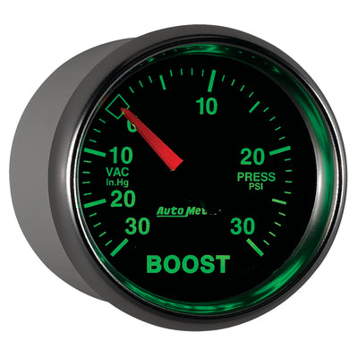 Autometer GS 30inhg-30PSI Digital Vac/Boost Gauge