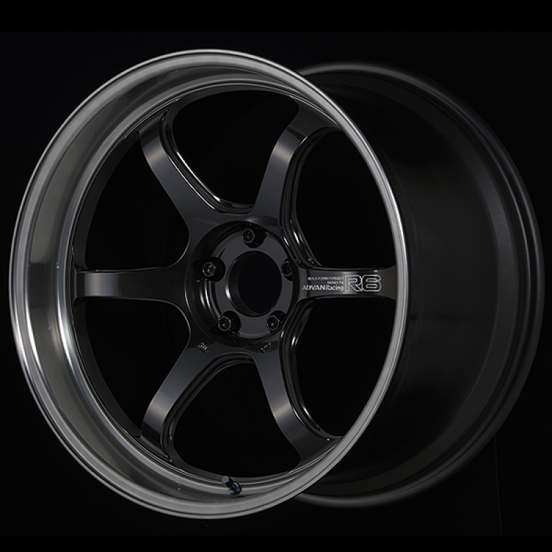 Advan R6 20x10 +25mm 5x112 Machining and Black Coating Graphite Wheel