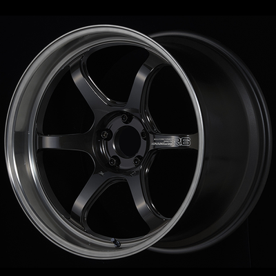 Advan R6 20x10 +25mm 5x112 Machining and Black Coating Graphite Wheel