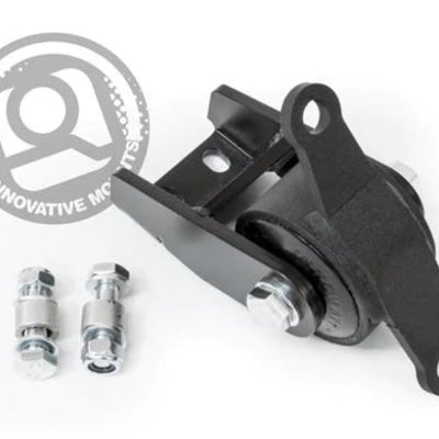 Innovative 90-93 Integra B-Series Black Steel 75A Bushing Front Mount B-Series Cable Trans