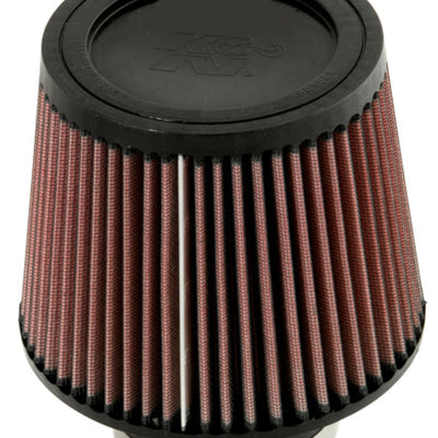 K&N Universal Rubber Filter-Round Tapered 3in Flange ID x 6in Base OD x 6in Top OD x 5in H