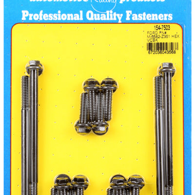 ARP Small Block Ford Hex Valve Cover Bolt Kit