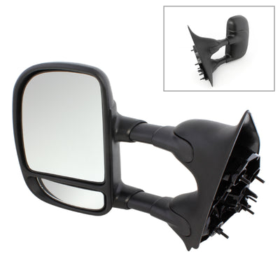 xTune Ford Superduty 02-07 Manual Extendable Manual Adjust Mirror Left MIR-FDSD99S-MA-L
