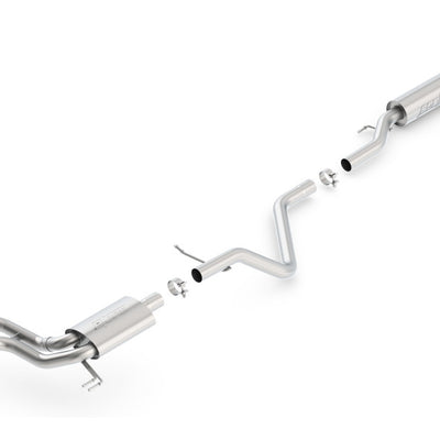 Borla 13-15 Hyundai Veloster Turbo 1.6L AT/MT FWD 2dr Dual Center Rear Exit Cat-Back Exhaust