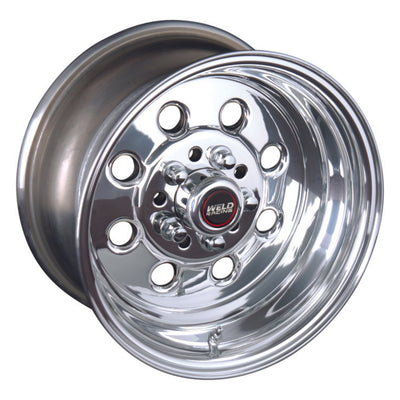 Weld Draglite 15x12 / 5x4.5 & 5x4.75 BP / 4.5in. BS Polished Wheel - Non-Beadlock
