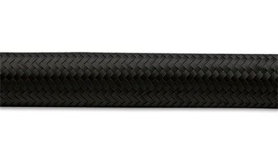 Vibrant -20 AN Black Nylon Braided Flex Hose (5 foot roll)