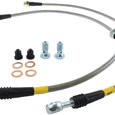 StopTech 2015 VW Golf (MK7) Front Stainless Steel Brake Line Kit