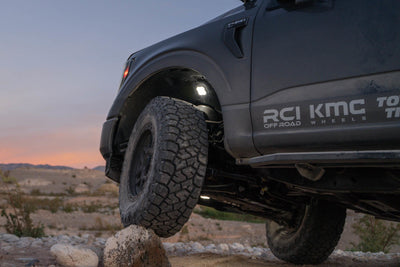 Diode Dynamics Stage Series Single Color LED Rock Light - Green Hookup (one)