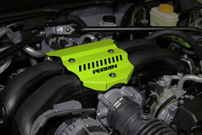 PERRIN 22-25 Subaru BRZ / Toyota GR86 Engine Cover - Neon Yellow