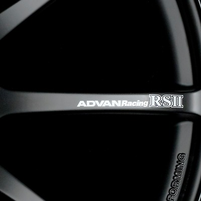 Advan RSII Spoke Sticker (White) - 2 Pack