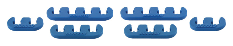 Moroso Spark Plug Wire Separator Kit - 7-9mm - Blue