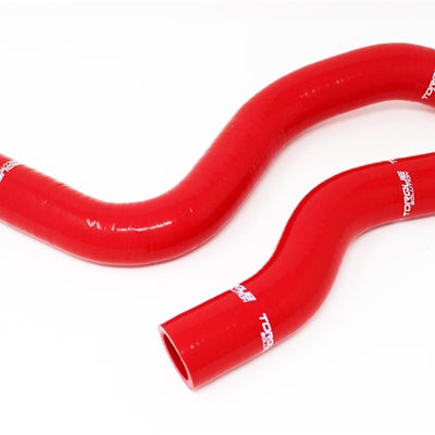 Torque Solution Silicone Radiator Hose Kit (Red) - 2017+ Honda Civic Type-R
