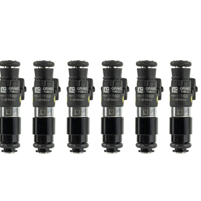 Grams Performance Nissan R32/R34/RB26DETT (Top Feed Only 14mm) 1150cc Fuel Injectors (Set of 6)