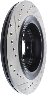 StopTech 09 Infiniti FX50 SportStop Slotted & Drilled Rear Left Rotor