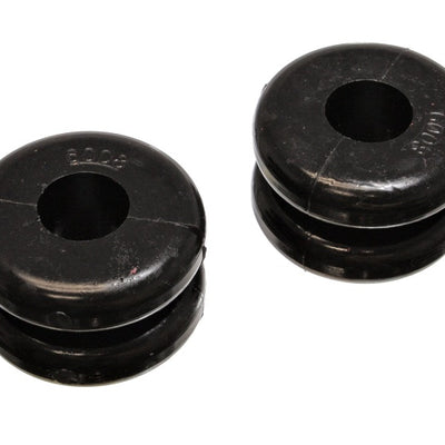 Energy Suspension 2-1/4in Tall x 3-9/16in Dia Black Coil Spring Damper Donuts (Set of 2)