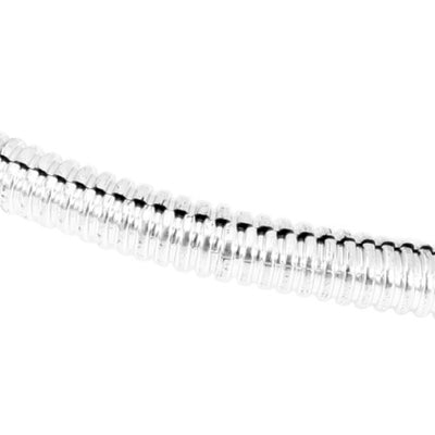 Spectre Wire Loom 1/4in. Diameter / 10ft. Length - Chrome