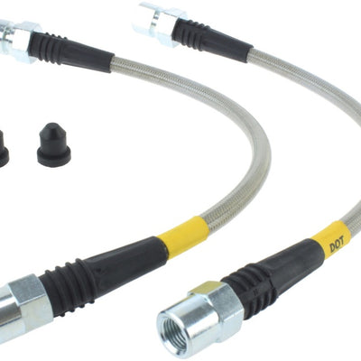 StopTech 89-94 Porsche 911 Stainless Steel Rear Brake Lines