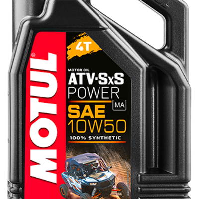 Motul 4L ATV-SXS POWER 4-Stroke Engine Oil 10W50 4T