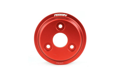 PERRIN 15-21 Subaru WRX / 18-20 Crosstrek / 14-18 FXT Lightweight Water Pump Pulley - Red
