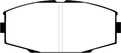 EBC 86-92 Toyota Supra 2.8 Greenstuff Front Brake Pads