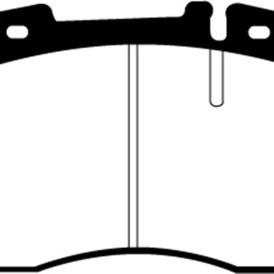 EBC 94-96 Mercedes-Benz E420 4.2 Greenstuff Front Brake Pads