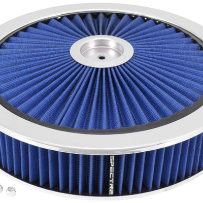 Spectre ExtraFlow HPR Air Cleaner Assembly 14in. x 3in. - Blue
