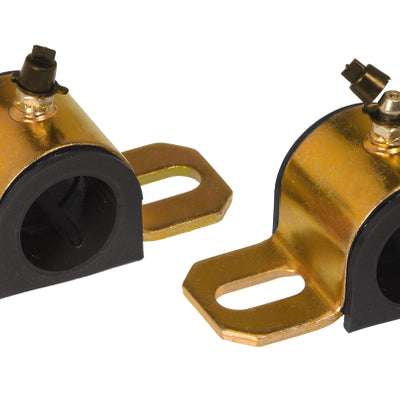 Prothane Universal Greasable Sway Bar Bushings - 25MM - Type A Bracket - Black