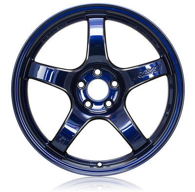 Gram Lights 57CR 18x8.5 +37 5x108 Eternal Blue Pearl Wheel