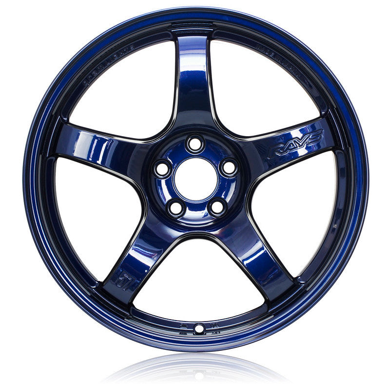Gram Lights 57CR 18x9.5 +38 5x100 Eternal Blue Pearl Wheel (Minimum Order Quantity 20)