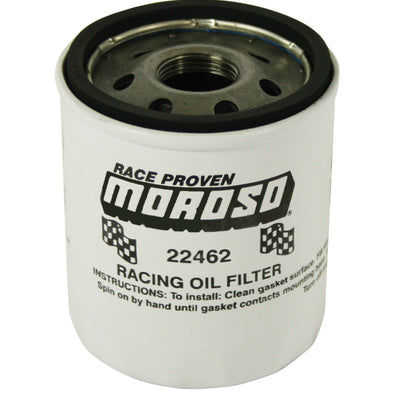 Moroso 97-06 Early GM LS 13/16in Thread 3-1/2in Tall Oil Filter - Racing