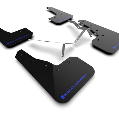Rally Armor 22-25 Honda Civic/Civic Si/Sport Black UR Mud Flap w/Blue Logo