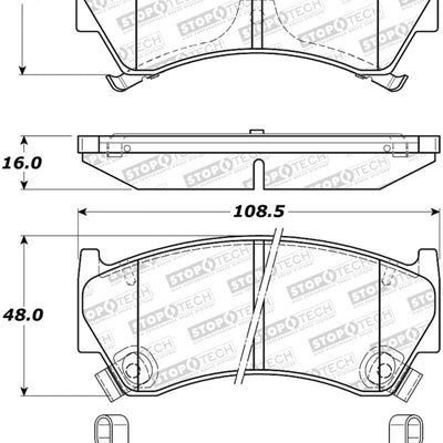 StopTech Street Brake Pads
